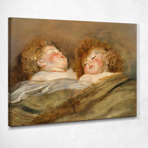 Due bambini addormentati peter - due,