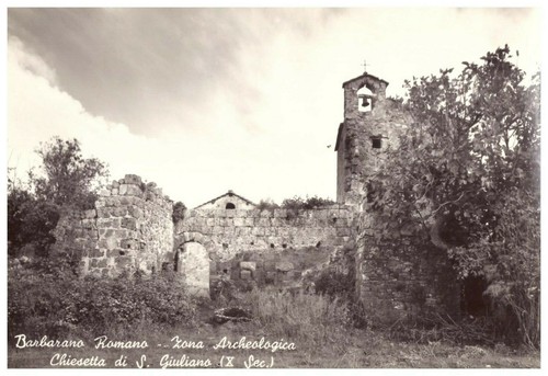 Cartolina barbarano romano - barbarano,
