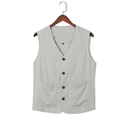 Gilet uomo cotone - da, in