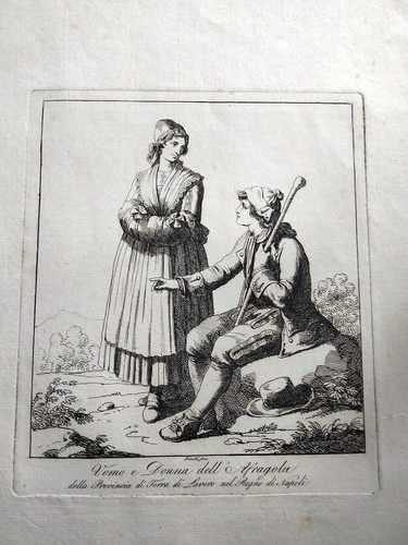 1814 acquaforte pinelli - acquaforte, e