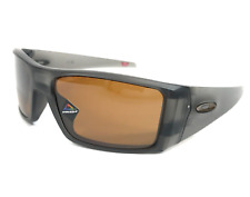 Occhiali da sole Oakley Heliostat OO9231-0461 grigio opaco montatura fumo con tungsteno Prizm