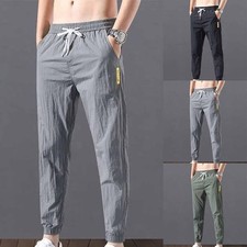 Uomo Pantaloni Vestiti Lavoro