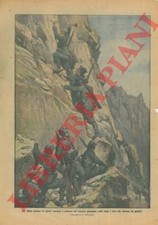 Gli alpini scalano le pareti