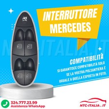 Pulsantiera✨interruttori alzacristallo guida MERCEDES Classe E Sedan W211 200...