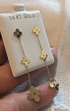 Orecchini catena goccia