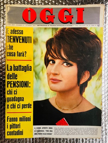 Mina mazzini rara rivista - rivista, ●