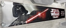 Star Wars Trilogy DVD Huge Vinyl Promotional Advertising Display Banner HTF 2004