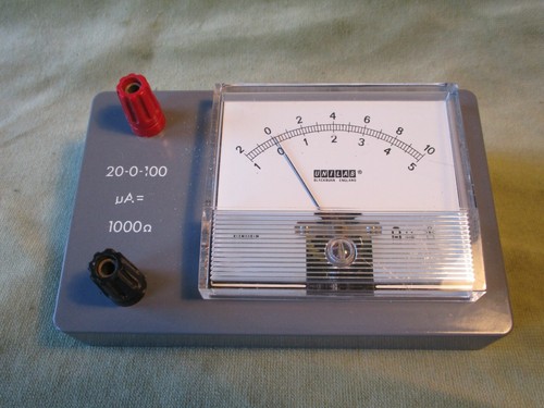 Micro amperometro vintage - micro,