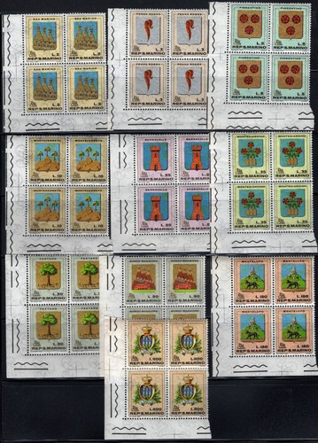 San marino quartine del 1968 - san,