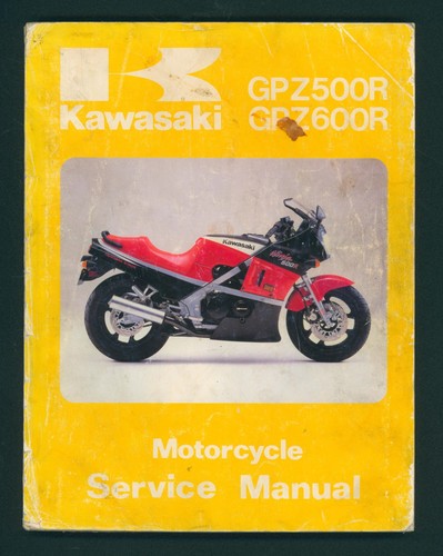 Kawasaki gpz600r manuale - gpz600r, di