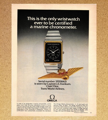 Omega watch twa marine - watch,
