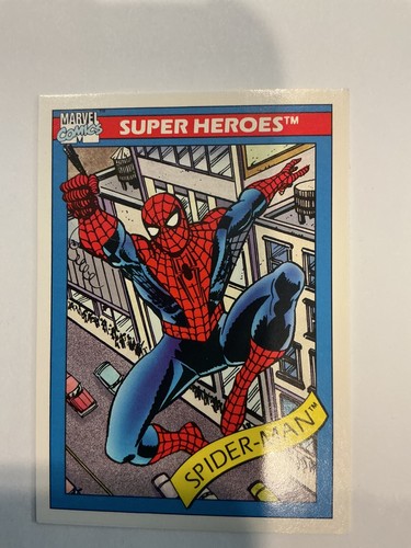 Spider man 1990 impel marvel - spider-man,