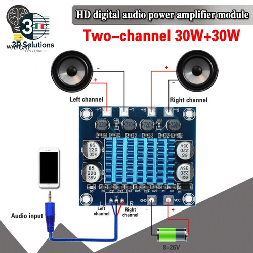 Ufficiale tpa3110 a232 30w - xh-a232,