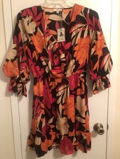 Abito donna boho floreale