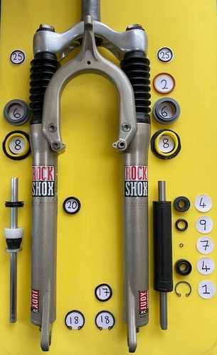 Rock shox judy xc fsx - rock,