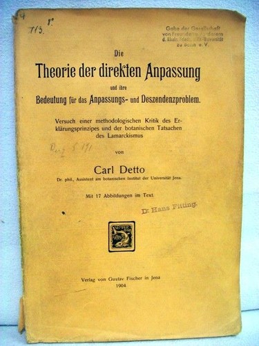 Die theorie der direkten - der,