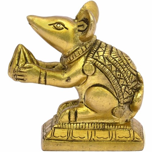 Statua ottone lord ganesha - ottone,