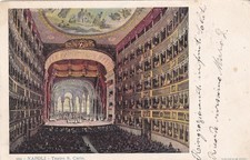 CARTOLINA DI NAPOLI ,TEATRO