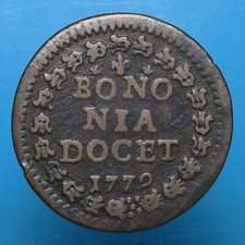 PIO VI QUATTRINO 1779 BOLOGNA