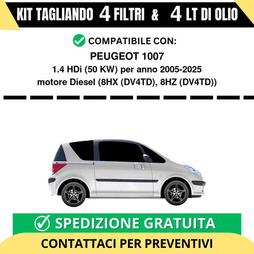 Tagliando per peugeot - per,
