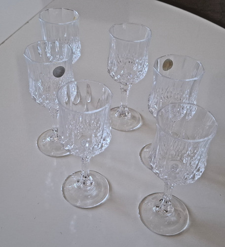 Bicchieri liquore cristal - da,