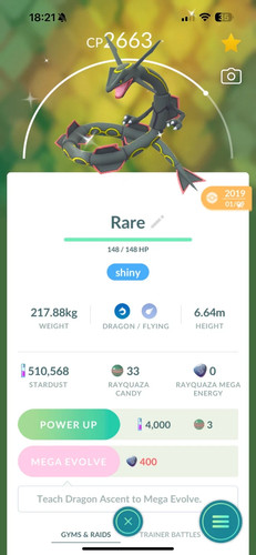 Pokémon shiny rayquaza - shiny,