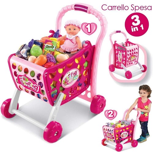 Carrello spesa supermarket - spesa,