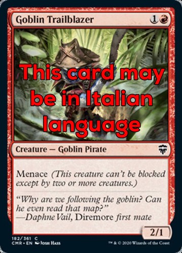 Mtg goblin trailblazer exc - 4x,