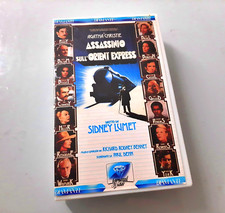 VHS THRILLER AGATHA CHRISTIE ASSASSINIO SULL'ORIENT EXPRESS