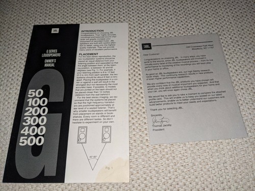 Jbl g50 g100 - g50, g200