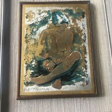 Cassinari M. Vettor quadro su lastra d’argento