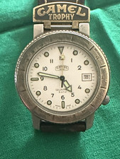 Orologio da polso CAMEL TROPHY GREEN BELT 955.415 - Funzionante.