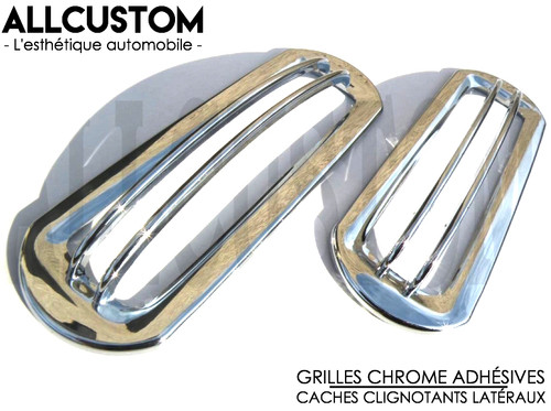 Grilles chrome caches - grilles,