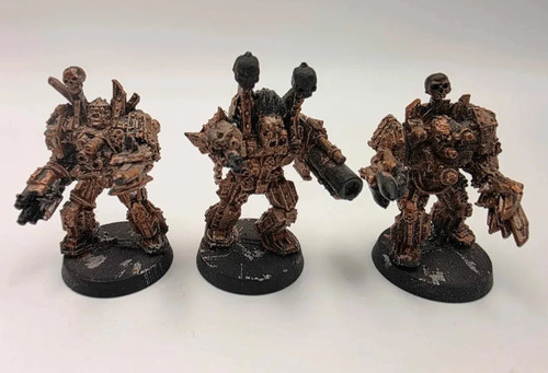 Warhammer 40k metallo dipinto