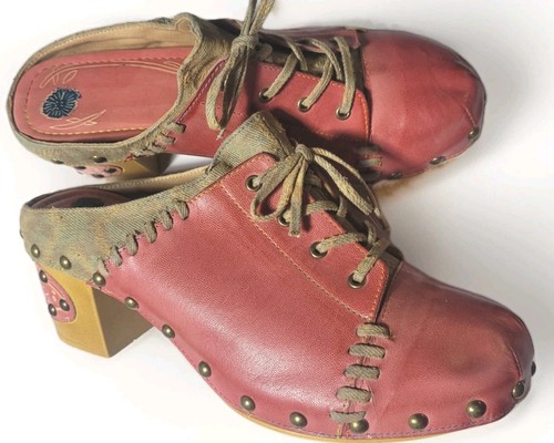 Scarpe zoccoli patchwork boho - zoccoli,