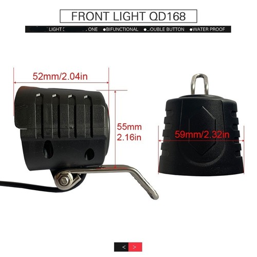 Kit gruppo illuminazione bici