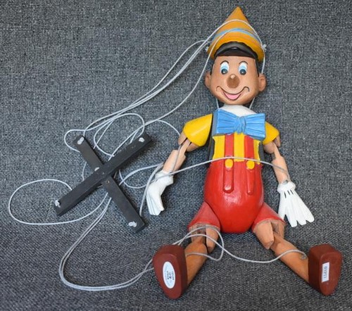 1950s pinocchio intagliato a - pinocchio,
