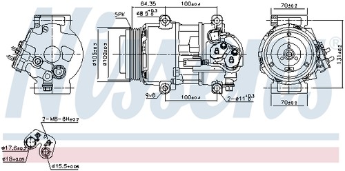 Compressore climatizzatore - compressore,,