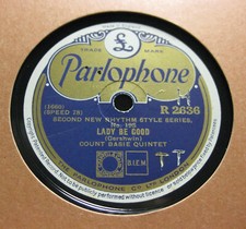 COUNT BASIE Lady Be Good /