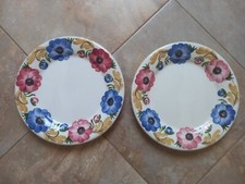 Vintage Coppia Piatti Piano Mondovì Ginori dessert antipasto 21 cm