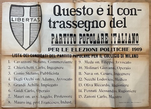 Elezioni politiche 1919 - elezioni,