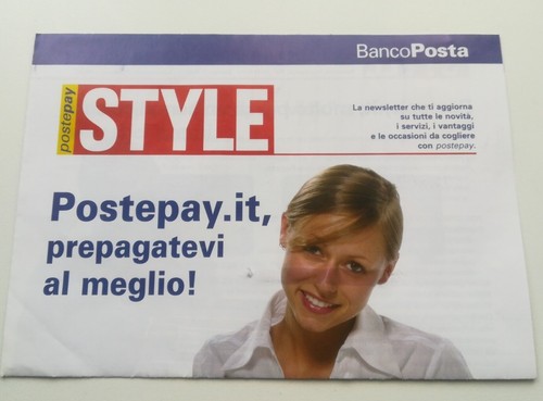 Bancoposta postepay style - style,