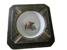 Antique Wood And Porcelain