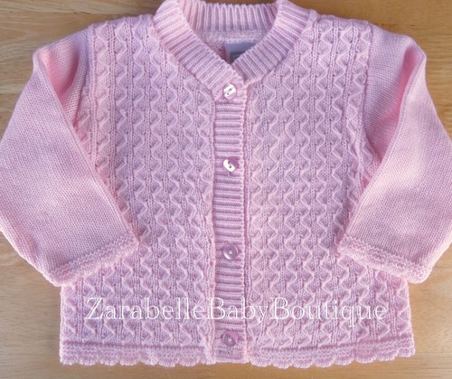 Cardigan rosa bambina - , maglia