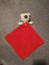 O/ Doudou peluche koala Panda Plat Rouge Beige Marron bleu tuc tuc tuctuc