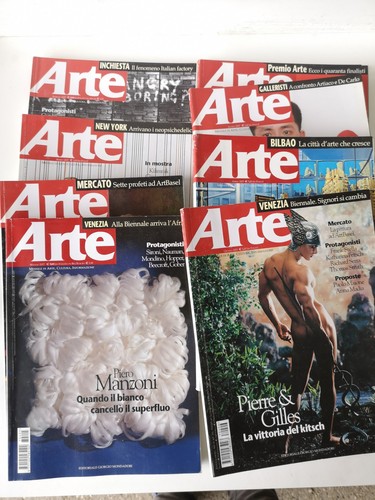 Lotto riviste arte - 9, anni