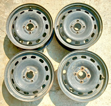 Cerchi in ferro 15" 4 fori per Ford Fiesta (2002-2017) – Set da 4 – usati