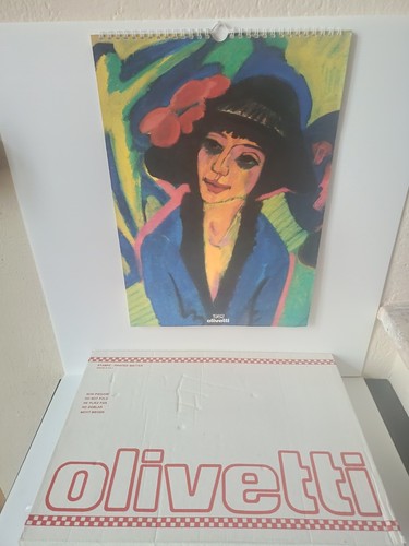 Olivetti calendario 1982 ernst - olivetti,