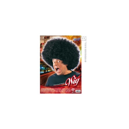 Parrucca riccia nera afro - parrucca,