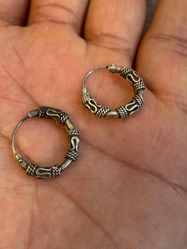 Orecchini vintage argento - orecchini,